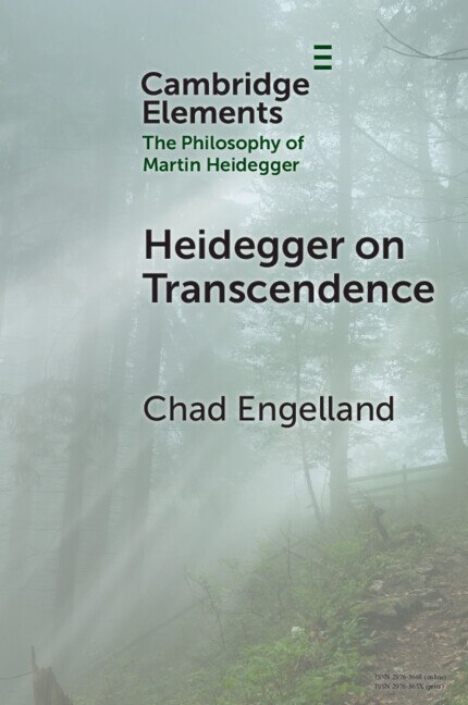 Front cover_Heidegger on Transcendence