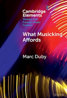 Front cover_What Musicking Affords