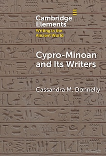 Front cover_Cypro-Minoan and Its Writers