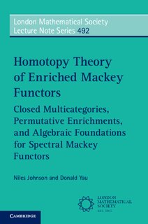 Couverture_Homotopy Theory of Enriched Mackey Functors