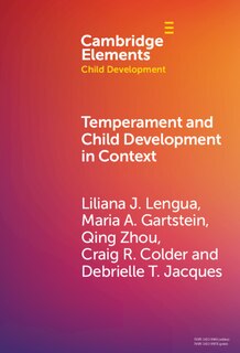 Couverture_Temperament and Child Development in Context