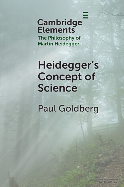 Front cover_Heidegger's Concept of Science