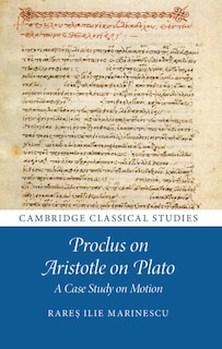 Couverture_Proclus on Aristotle on Plato
