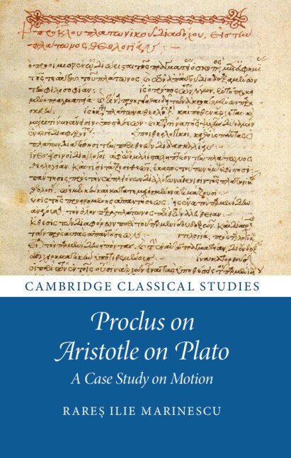Couverture_Proclus on Aristotle on Plato