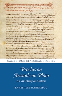 Front cover_Proclus on Aristotle on Plato