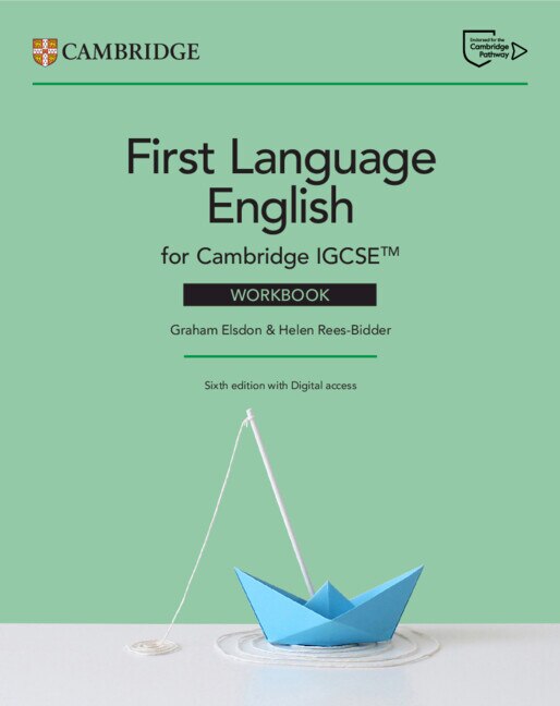 Front cover_Cambridge IGCSE™ First Language English Workbook with Digital Access (2 Years)