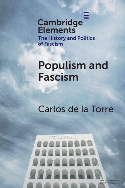 Front cover_Populism and Fascism