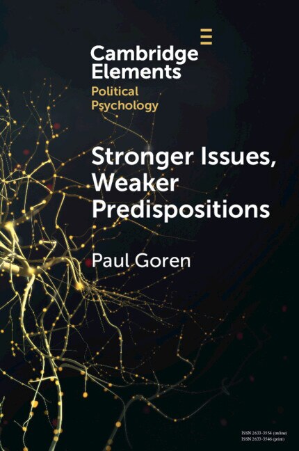 Front cover_Stronger Issues, Weaker Predispositions