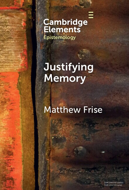 Couverture_Justifying Memory