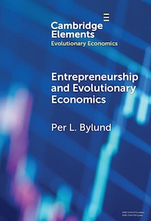 Front cover_Entrepreneurship and Evolutionary Economics