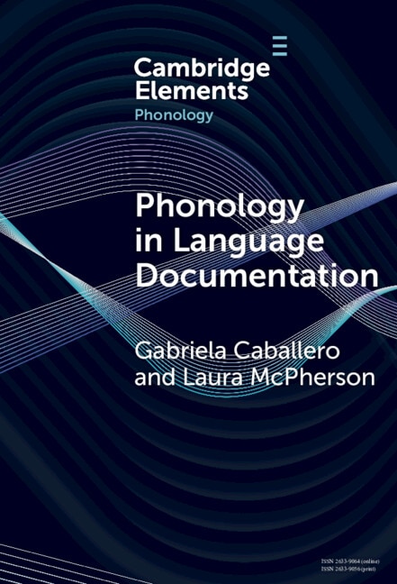 Front cover_Phonology in Language Documentation