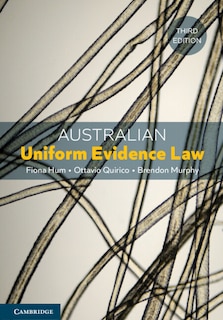 Couverture_Australian Uniform Evidence Law