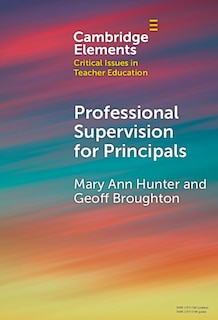 Couverture_Professional Supervision for Principals
