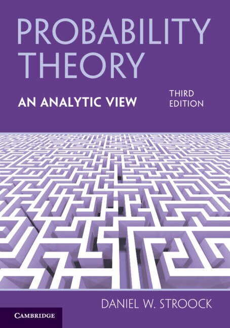 Front cover_Probability Theory, An Analytic View