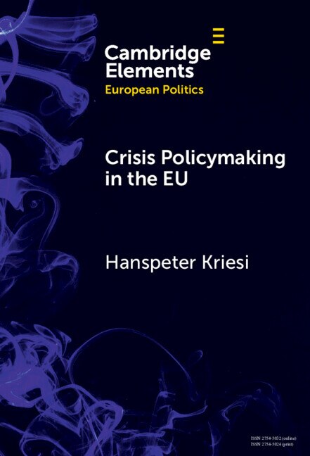 Front cover_Crisis Policymaking in the EU