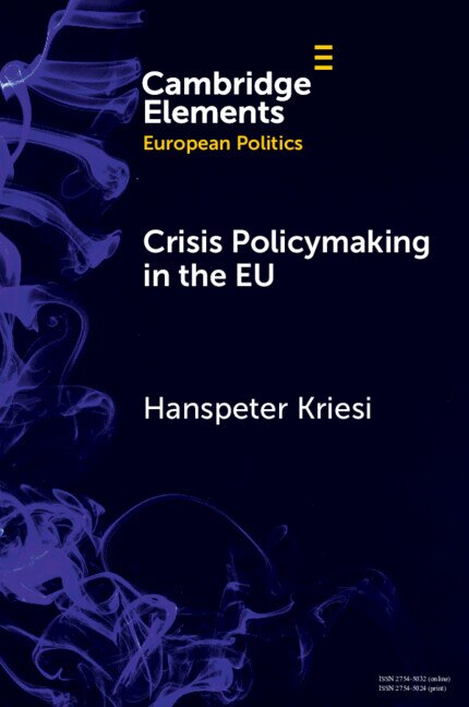 Front cover_Crisis Policymaking in the EU