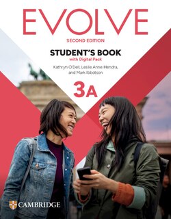Front cover_Evolve Level 3A Student's Book with Digital Pack