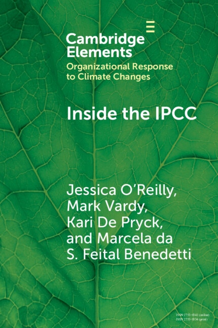 Front cover_Inside the IPCC