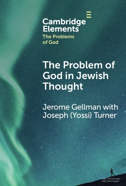 Front cover_The Problem of God in Jewish Thought
