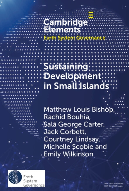 Front cover_Sustaining Development in Small Islands