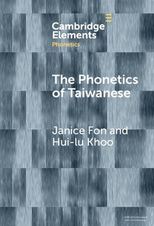 Front cover_The Phonetics of Taiwanese