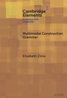 Front cover_Multimodal Construction Grammar