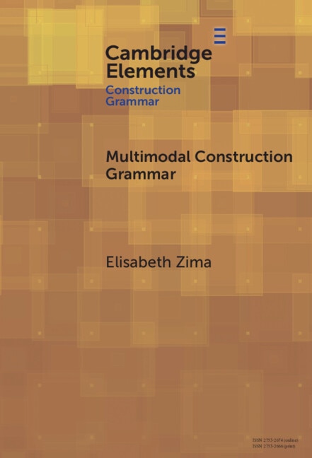 Front cover_Multimodal Construction Grammar