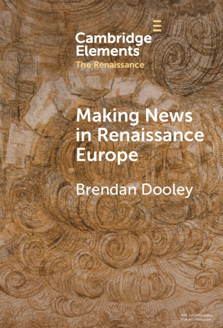 Couverture_Making News in Renaissance Europe