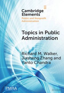 Couverture_Topics in Public Administration