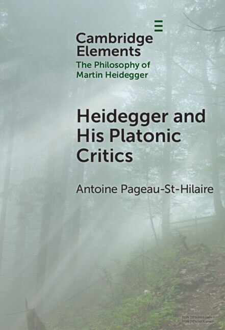 Front cover_Heidegger and His Platonic Critics