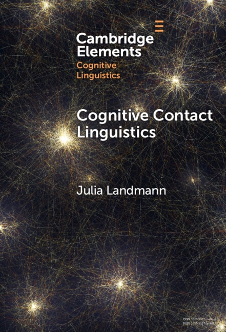 Front cover_Cognitive Contact Linguistics