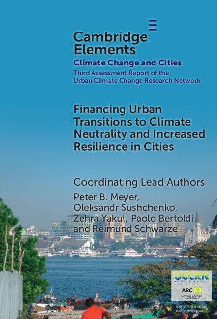Front cover_Financing Urban Transitions to Climate Neutrality and Increased Resilience in Cities