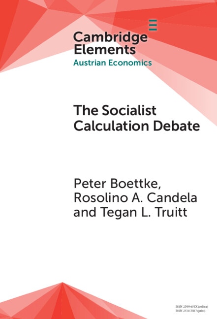 Front cover_The Socialist Calculation Debate