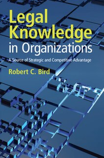 Front cover_Legal Knowledge in Organizations