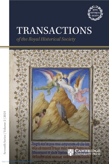 Front cover_Transactions of the Royal Historical Society: Volume 2