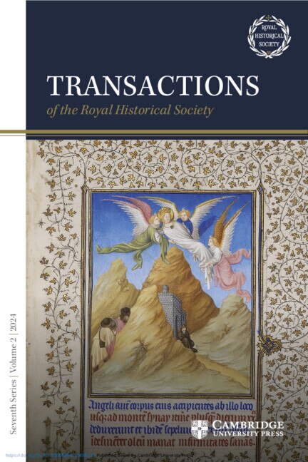 Front cover_Transactions of the Royal Historical Society: Volume 2