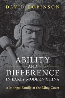 Couverture_Ability and Difference in Early Modern China