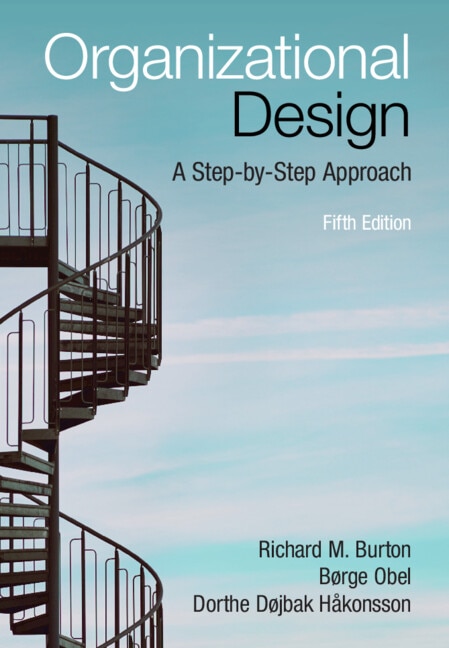 Front cover_Organizational Design