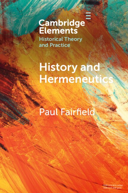 Front cover_History and Hermeneutics