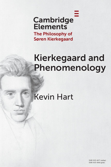 Front cover_Kierkegaard and Phenomenology