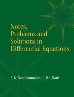 Front cover_Notes, Problems and Solutions in Differential Equations