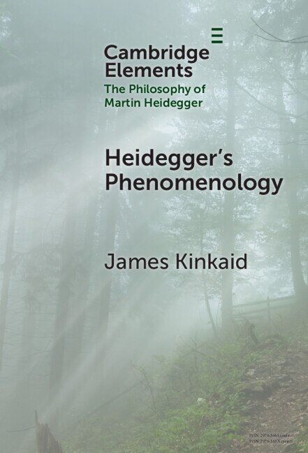 Couverture_Heidegger&rsquo;s Phenomenology