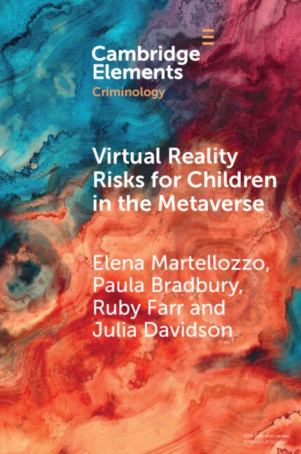 Couverture_Virtual Reality Risks for Children in the Metaverse