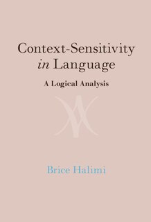 Couverture_Context-Sensitivity in Language