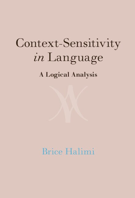 Couverture_Context-Sensitivity in Language