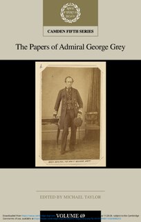 Front cover_The Papers of Admiral George Grey: Volume 69