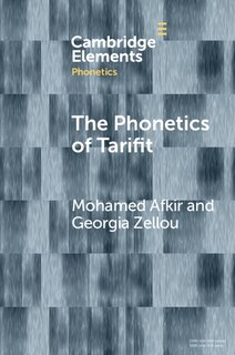 Front cover_The Phonetics of Tarifit