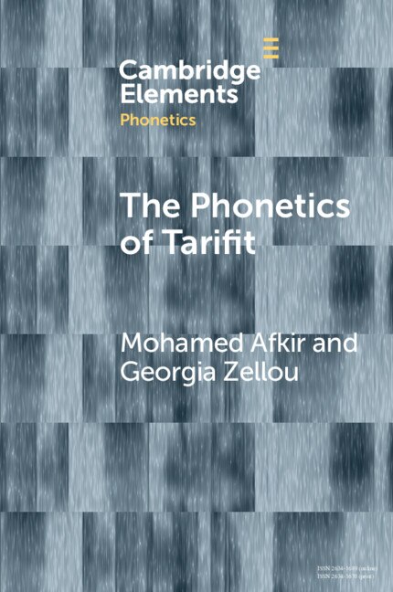 Front cover_The Phonetics of Tarifit