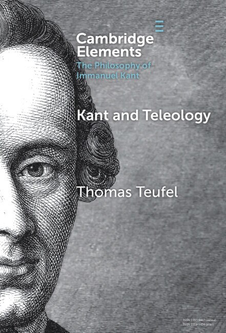 Front cover_Kant and Teleology