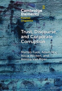 Front cover_Trust, Discourse, and Corporate Corruption